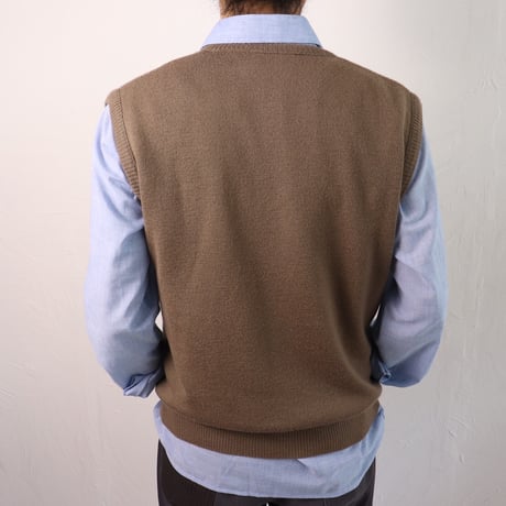 Liviany / 1980s Italian Wool Knit Vest