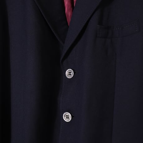 Metal Button Tailored Jacket 1980s