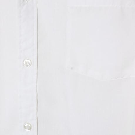French Vintage Basic Dress Shirt 1970s-80s