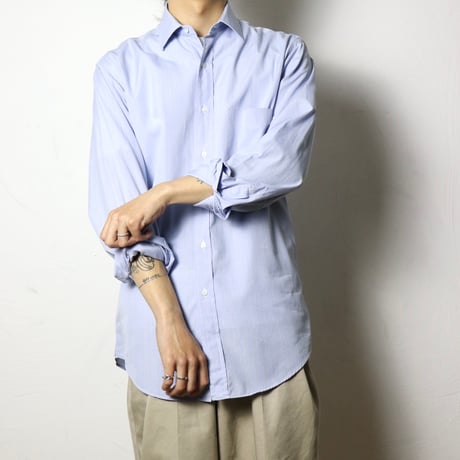 "Alain Figaret" Double Retors Check Shirt 1990s