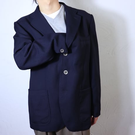 Metal Button Tailored Jacket 1980s