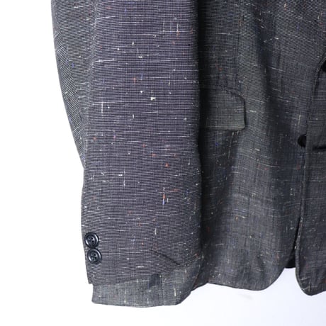 French Nep Fabric Tailored Jacket 1980s