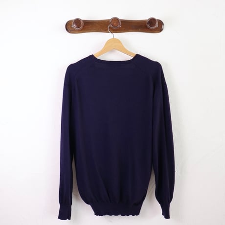 HORSE GUARD / 1980s V-Neck Knit Pullover