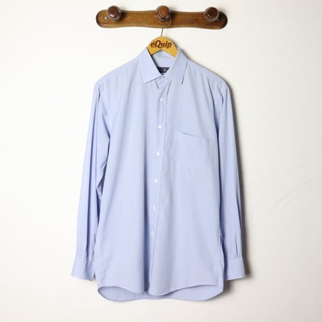 "Alain Figaret" Double Retors Check Shirt 1990s