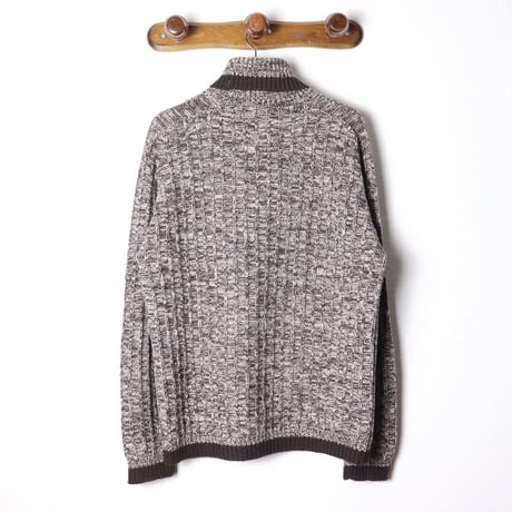 Celio Sportswear Ribbed Knit Sweater 1990s