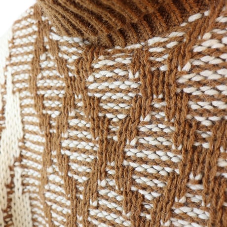 Brentwood Sportswear / 70s Rugged Knit Turtleneck Sweater