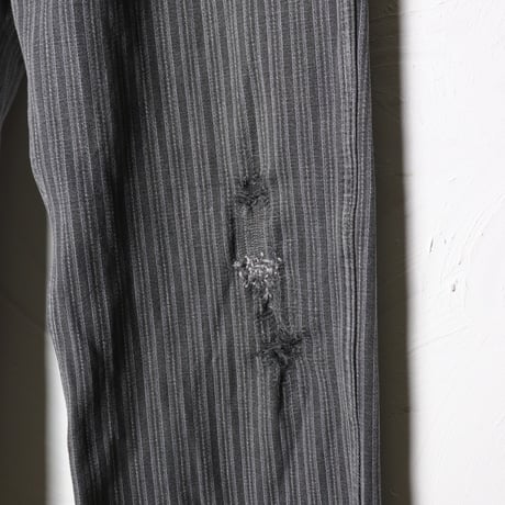 French Work Stripe Trousers 1950s