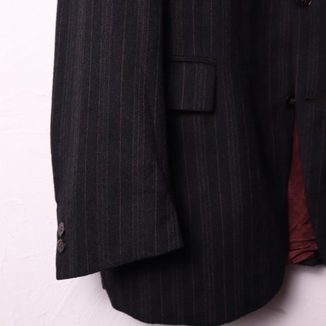 Jacques Esterel / Late 1960s Paris Pinstripe Wool Jacket