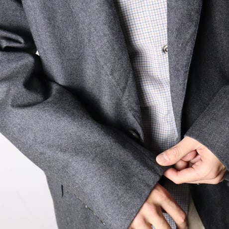 Italian Wool Flannel Jacket 1980s
