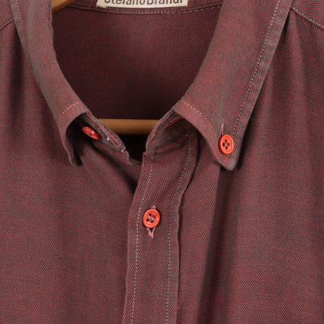 Stefano Brandi / 1970s–Early 1980s Italian Button-Down Shirt
