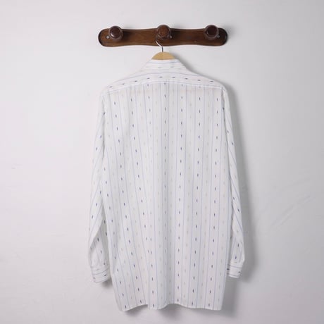 Dino Carino / 1990s Italian Cotton Stripe Shirt