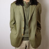 Nino Danieli  / 1980s–Early 1990s Italian Glen Check Blazer