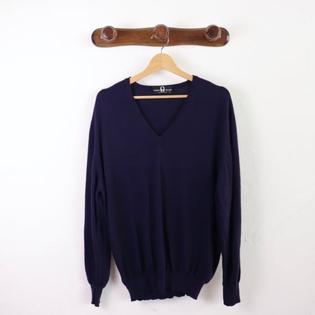 HORSE GUARD / 1980s V-Neck Knit Pullover