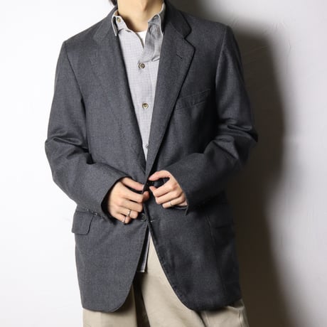 Italian Wool Flannel Jacket 1980s