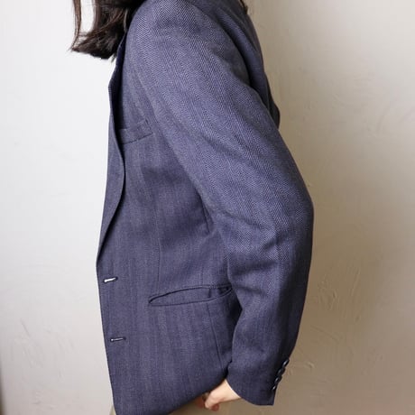 Daniel Hechter / Early 1980s French Wool Tailored Jacket