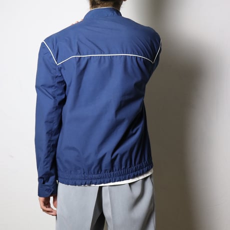 Reversible Stripe/Navy Zip Blouson 1980s