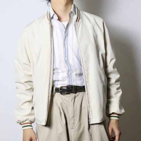 Aquila Milano Zip Up Blouson Jacket 1980s