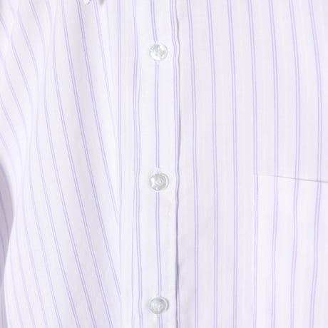 "C&A" Stripe Dress Shirt 1990s-00s