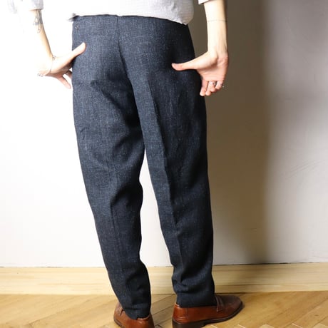 J.Todd Pleated Wool Slacks 1980s