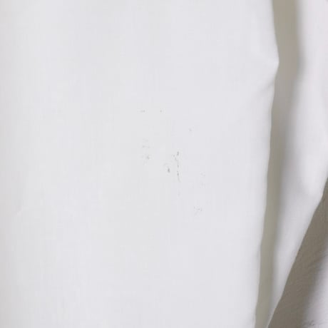 French Vintage Basic Dress Shirt 1970s-80s