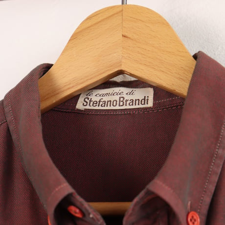 Stefano Brandi / 1970s–Early 1980s Italian Button-Down Shirt