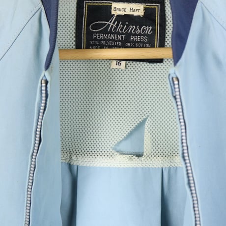 Light Blue Swing Top Blouson 1970s