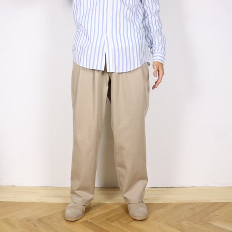W28 2-Tuck Chino Trousers 003