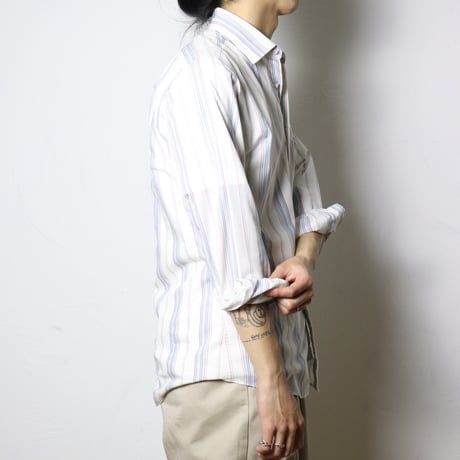 Yves Saint Laurent Stripe Dress Shirt 1990s