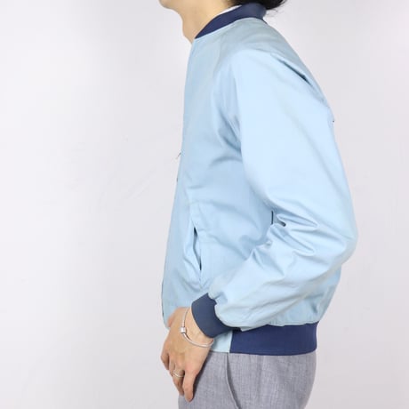 Light Blue Swing Top Blouson 1970s