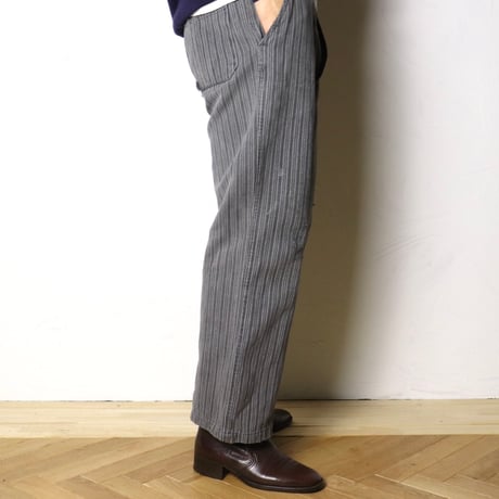 French Work Stripe Trousers 1950s