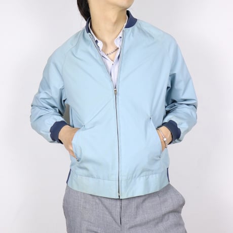 Light Blue Swing Top Blouson 1970s