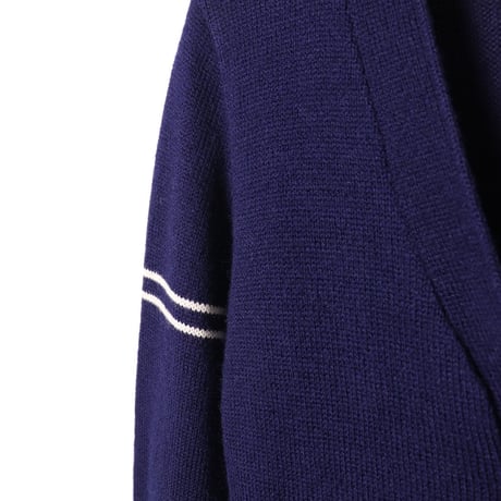 Luisa Spagnoli / 1970s Italian Line Knit Cardigan