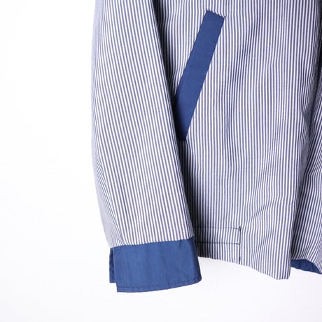 Reversible Stripe/Navy Zip Blouson 1980s