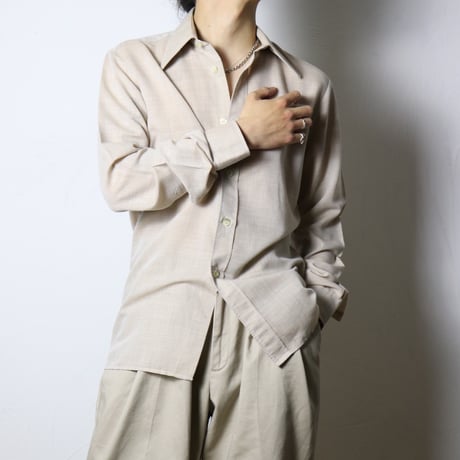 Pacôme Paris Wide Collar Dress Shirt 1970s–