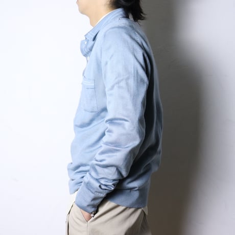 Richard Cox Paris Knit Polo Shirt 1980s