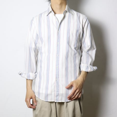 Yves Saint Laurent Stripe Dress Shirt 1990s