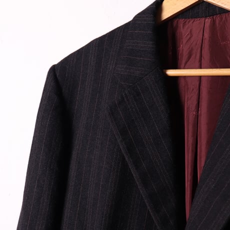 Jacques Esterel / Late 1960s Paris Pinstripe Wool Jacket