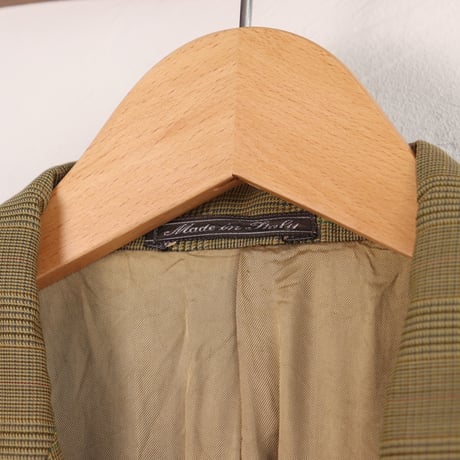 Nino Danieli  / 1980s–Early 1990s Italian Glen Check Blazer