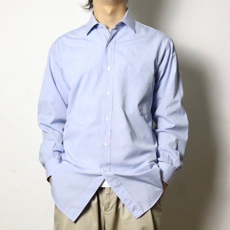 "Alain Figaret" Double Retors Check Shirt 1990s