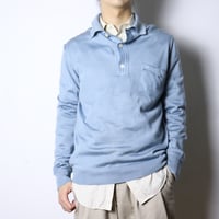Richard Cox Paris Knit Polo Shirt 1980s