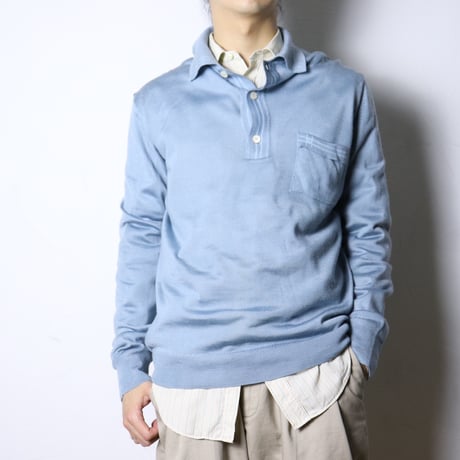 Richard Cox Paris Knit Polo Shirt 1980s