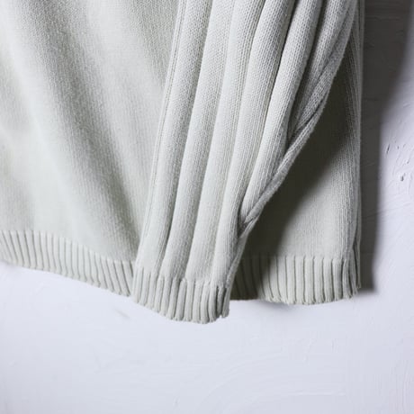 Lacoste Border Cotton Turtleneck Knit 1990s
