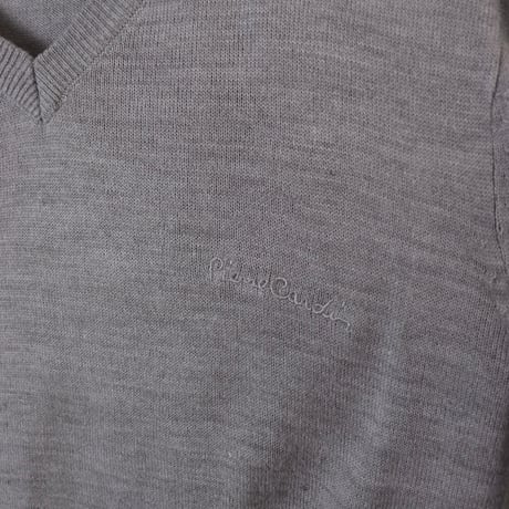 Pierre Cardin / 1990s–2000s Fine Wool V-Neck Knit