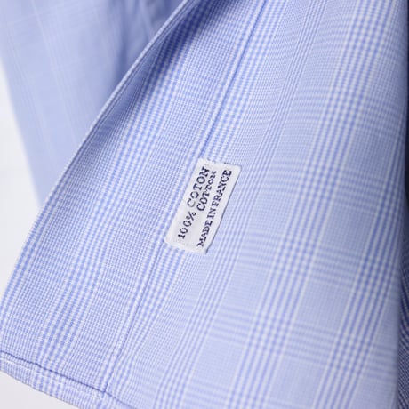 "Alain Figaret" Double Retors Check Shirt 1990s