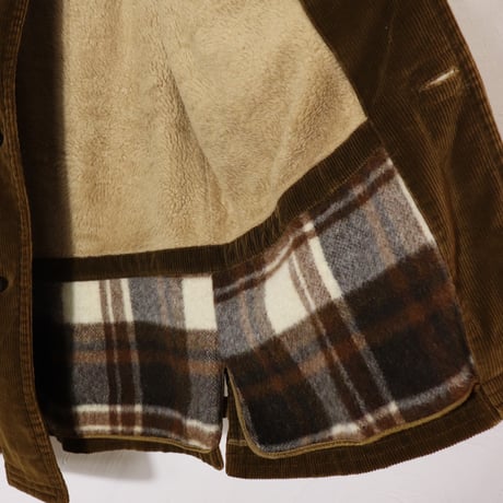 Sears Corduroy Pile Lined Coat 1960s–1970s
