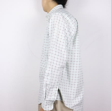 Euro Micro Check Dress Shirt 1990s