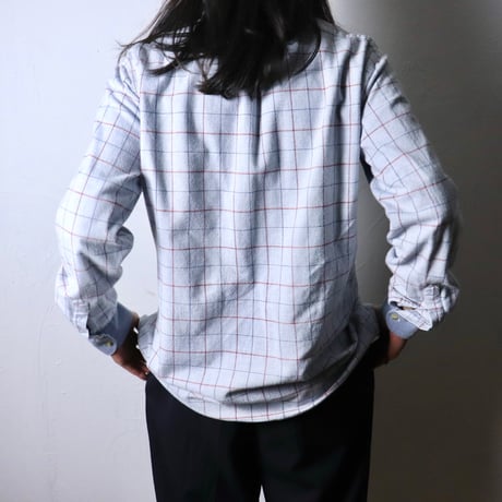 Guy Laroche Check Button Down Shirt 1980s