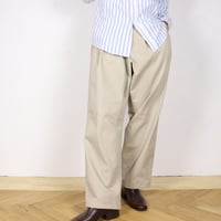 W29 2-Tuck Chino Trousers 014