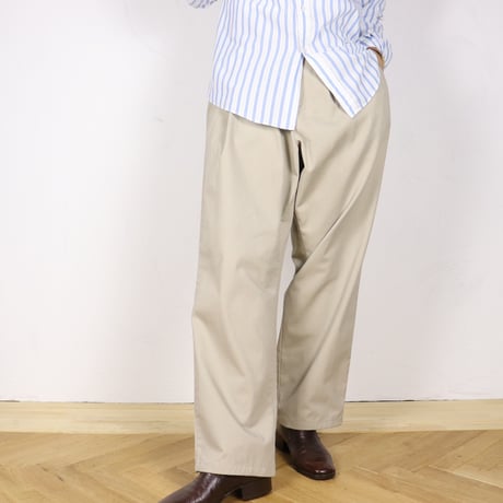 W29 2-Tuck Chino Trousers 014