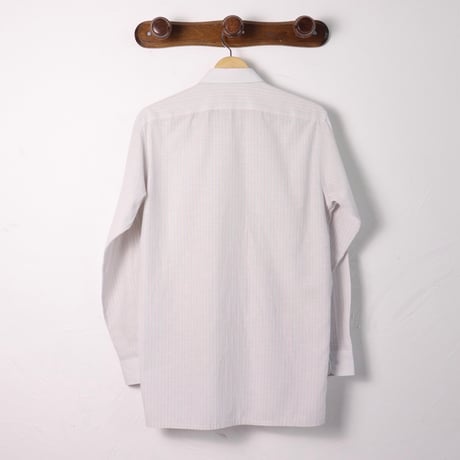 Victor de Cessieu / 1990s French Fine Stripe Cotton Shirt
